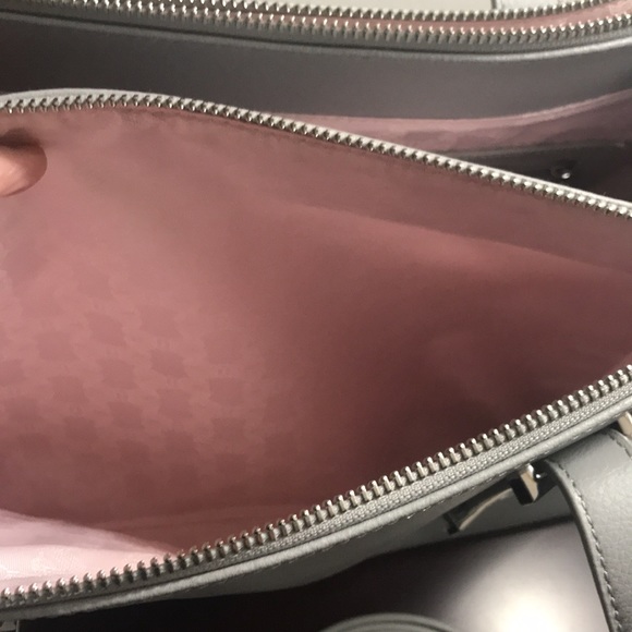 NEVER USED TED BAKER purse gray with storage bag - Picture 6 of 8